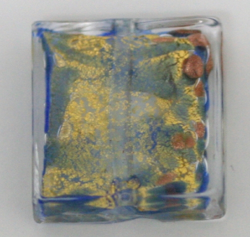 Murano Flat Square ( 0.75 x 0.75 in. ) # 10 - Click Image to Close